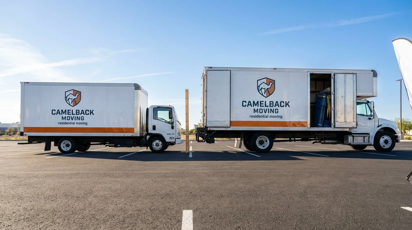 Moving truck size capacity guide in Schuylerville